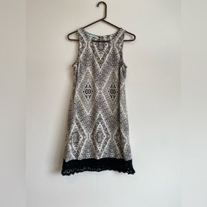 Maurices geometric print mini dress size S